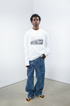 TOPOGRAPHIC Denim Pants