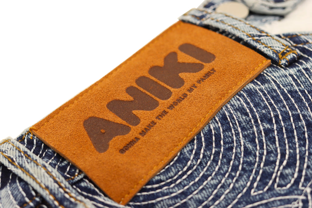 TOPOGRAPHIC Denim Pants