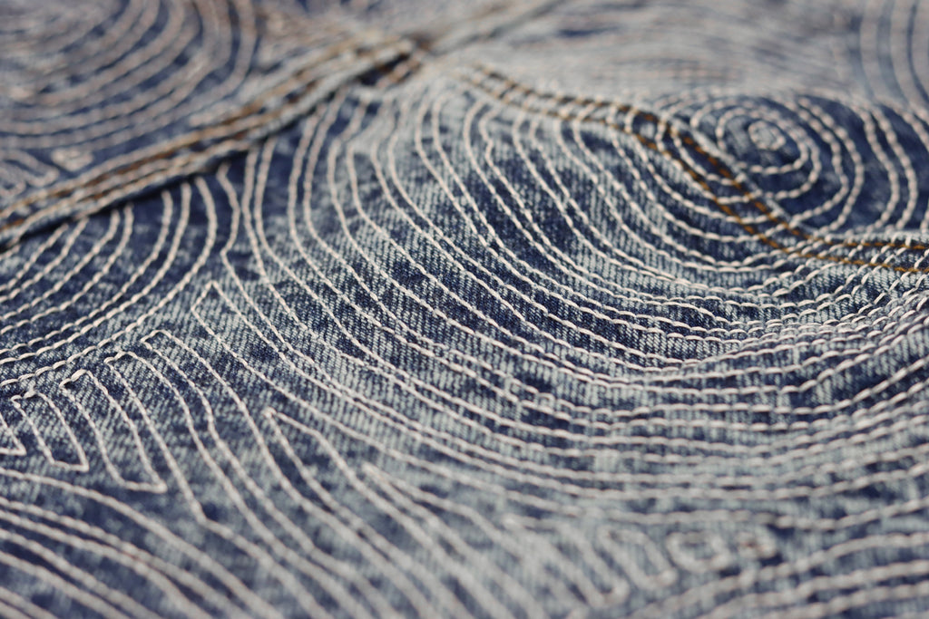 TOPOGRAPHIC Denim Pants