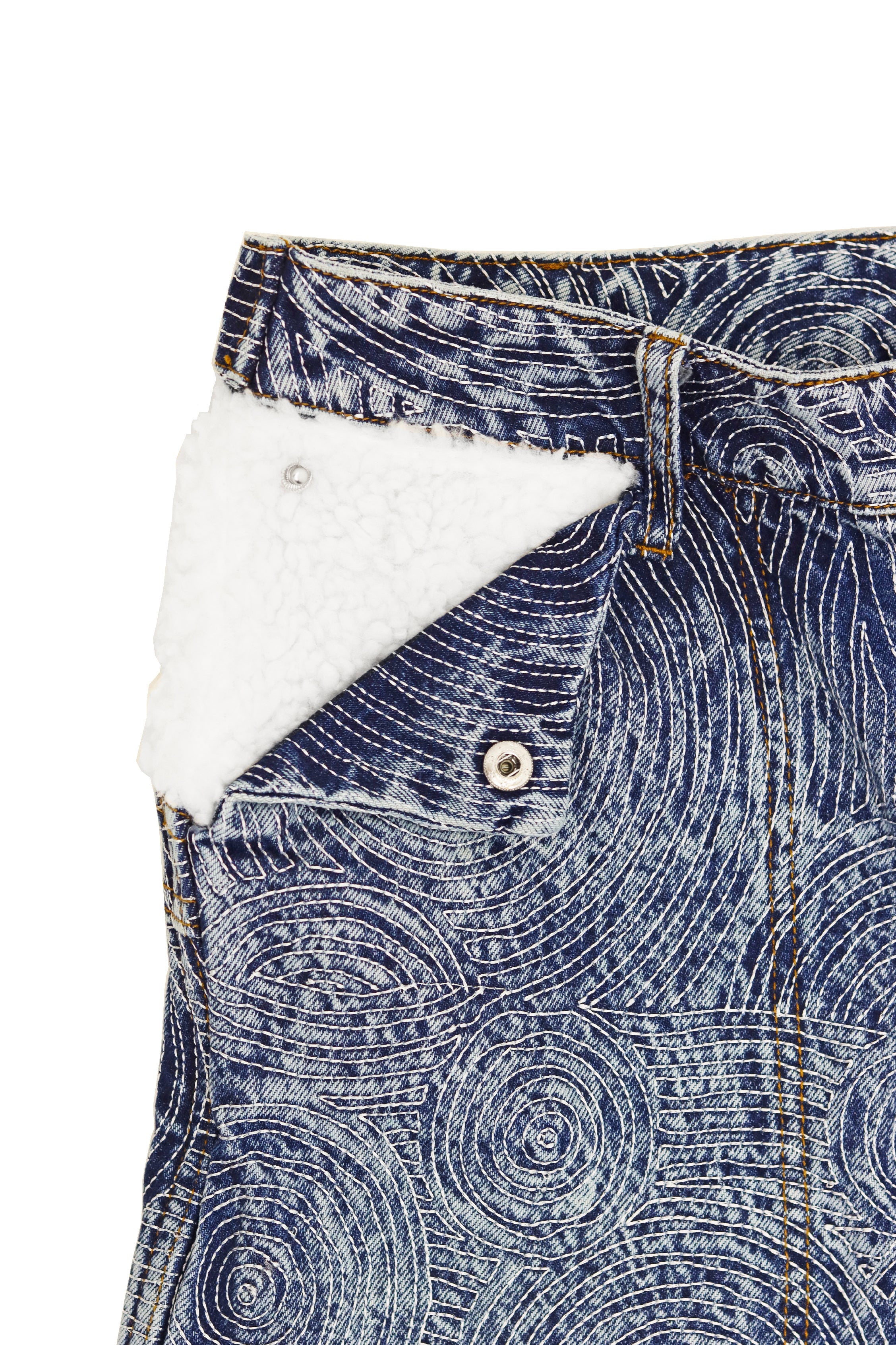 TOPOGRAPHIC Denim Pants