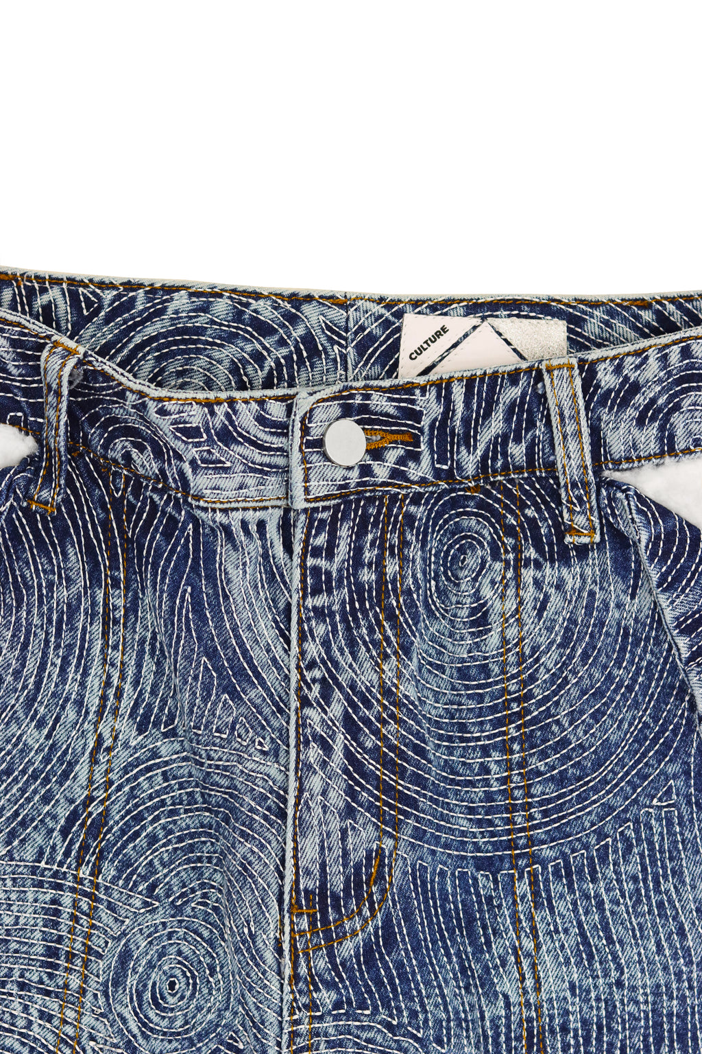 TOPOGRAPHIC Denim Pants